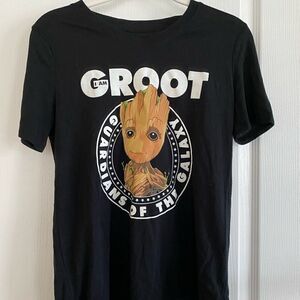 Guardians of the Galaxy I am Groot graphic tee XS